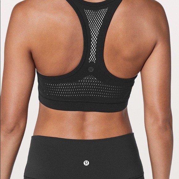 NWT BLACK LULULEMON REVEAL HYBRID BRA INTERCONNECT - Picture 5 of 7